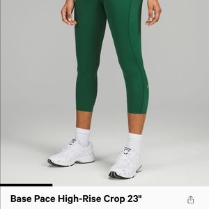 Lululemon Base pace crop 23”